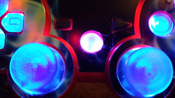 Finished skull ps3 controller mod