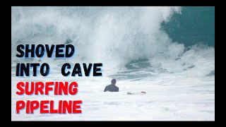 EP 2: WORST WIPEOUTS  SHOVED INTO CAVE AT PIPELINE, HAWAII