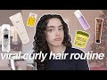 VIRAL TikTok Curly Hair Routine!!!