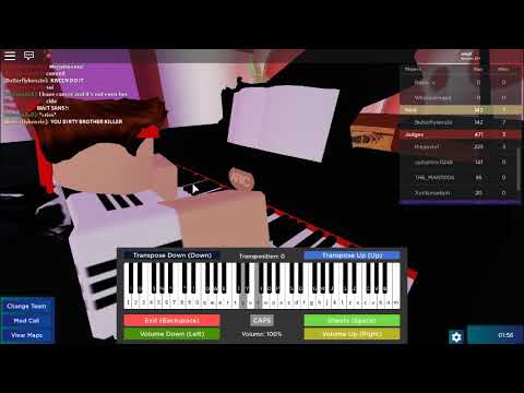 Roblox Got Talent Piano Megalovania Youtube