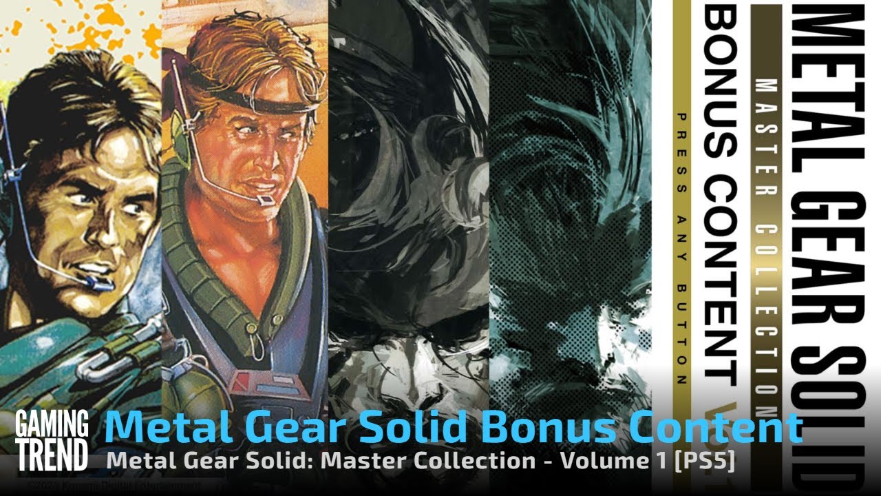 Metal Gear Solid: Master Collection Vol 1 - Here's What It