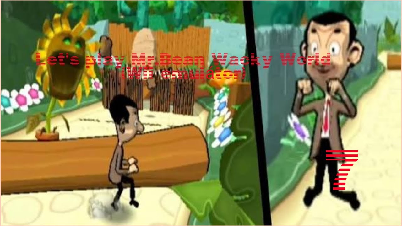 Let's play Mr.Bean Wacky World (Wii emulátor) 7: Nový svět