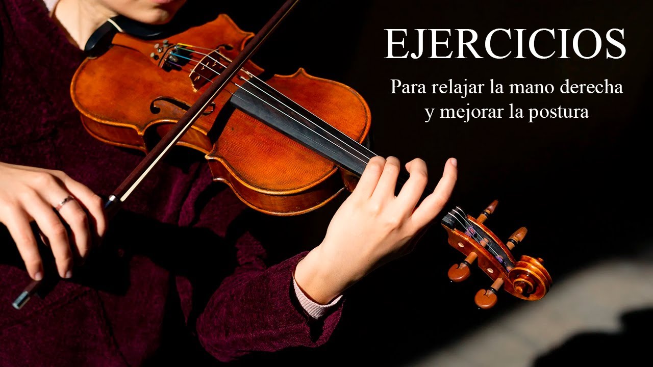 Ejercicios para relajar la mano derecha y mejorar su postura