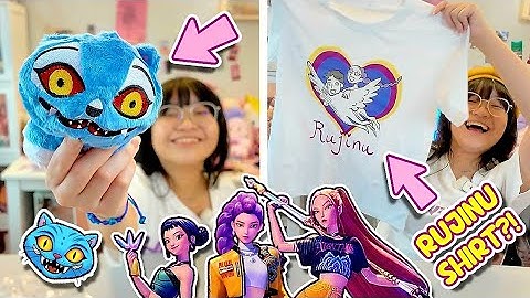 Unboxing KPOP Demon Hunters Merchandise!! )৻ ́• ᗜ ̀• (৻