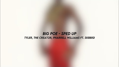 Thumbnail of big poe - tyler, the creator, pharrell williams ft. sk8brd (sped up)