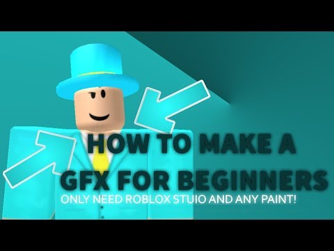 How To Make A Gfx For Beginners No Blender Or Anything Fast And Easy Roblox Still Works Youtube