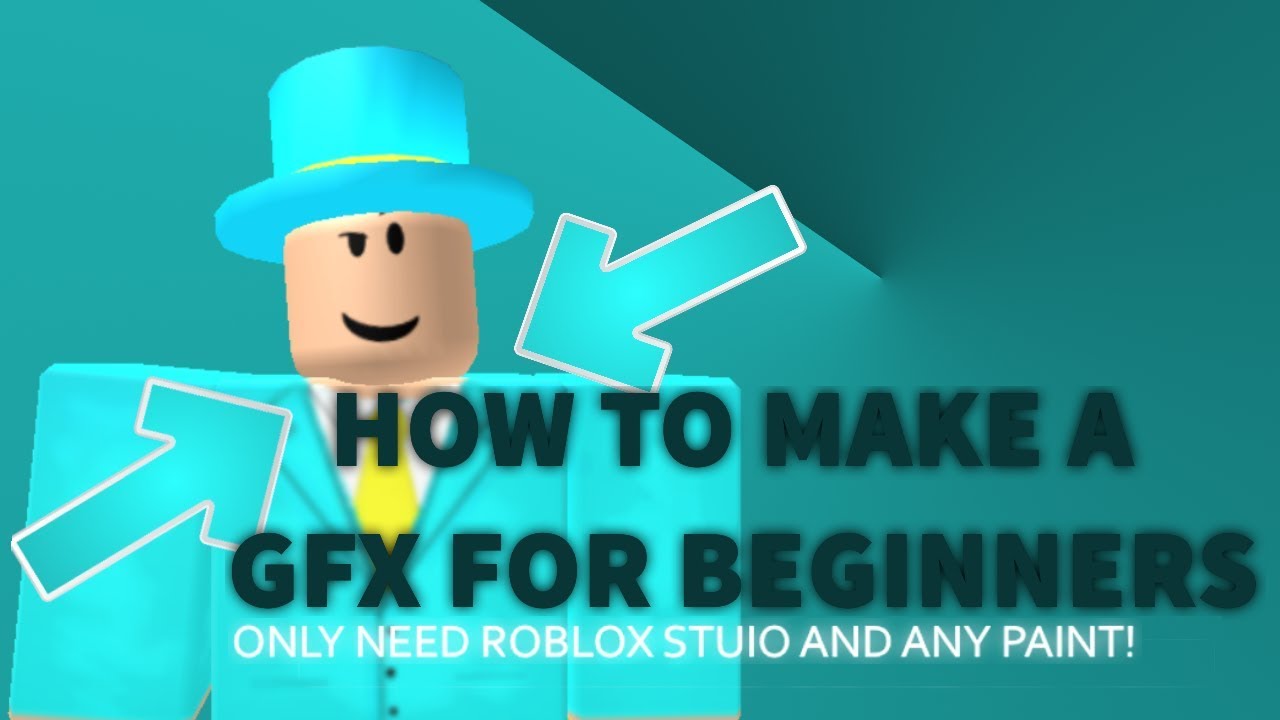 How To Make A Gfx For Beginners No Blender Or Anything Fast And Easy Roblox Still Works - 