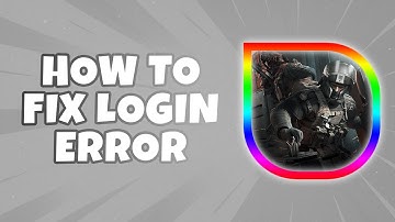 How To Fix Login Error in Delta Force (Easiest Way)