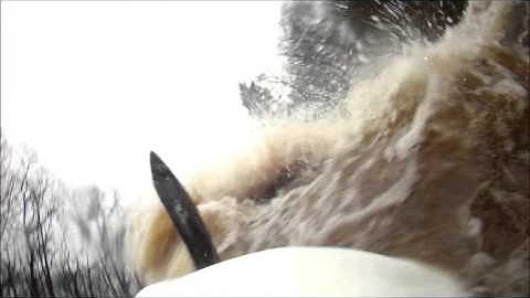 High in Dartmoor, upper and loop in spate