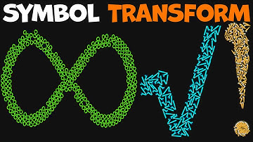 Alphabet Symbol Lore Break into Particles