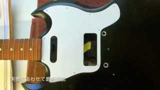 Gibson SG ワンオフ・ピックガード制作（型紙編）♪