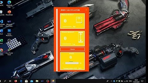 Membuat Kalkulator BMI di VB.Net