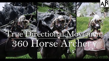 SKYRIM MOD I True Directional Movement I 360 Horse Archery