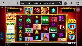 Nice win on ted megaways 60p!
