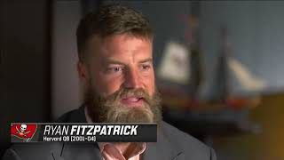 Ryan Fitzpatrick recalls his College days at Harvard, Calls out Harvard Football for sucking