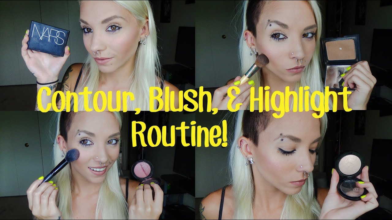 Blush, Contour, & Highlight Routine! | BreeAnn Barbie