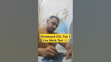 SSC CGL Tier 1 Oliveboard Live Mock Test 🥹 #ssc #ssccgl #oliveboard #cgl2025 #mocktest #shorts