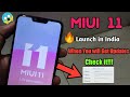 Miui 11 Launch in India today so check when your devices getting updates 👇