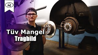 TÜV Mängel/TÜV Vorabcheck Bremsen Tragbild mangelhaft | TÜV lack of brakes contact pattern|VitjaWolf