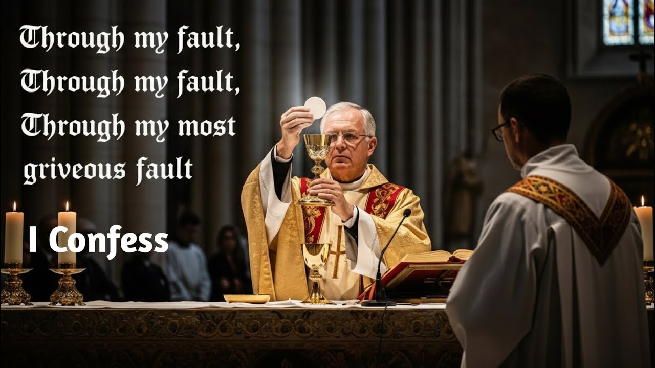 I confess to Almighty God| Confitoer| Sing this song if you want to make heaven| Catholic Holy Mass 