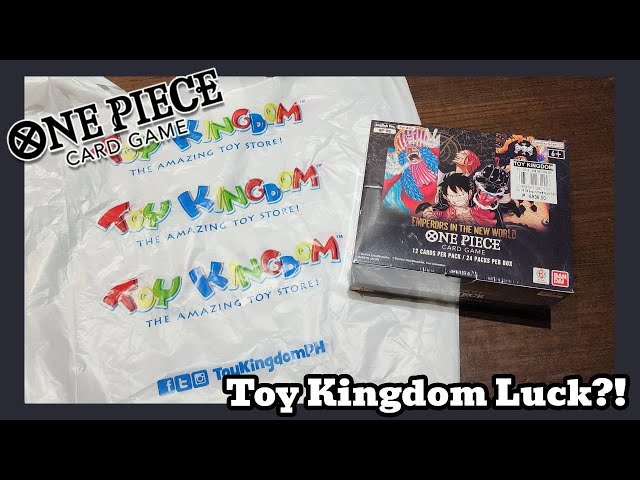 One Piece Card Game - OP Hunting in the Philippines! Toy Kingdom Box! -  YouTube