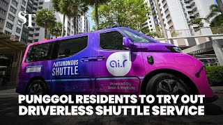 Punggol residents to try out driverless shuttle service