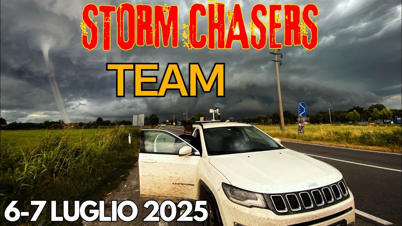 ⭕️⛈️ ANDIAMO A CACCIA DI TORNADO - STORM CHASERS TEAM - YouTube