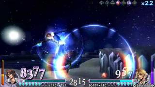 [PSP] Dissidia Final Fantasy (Online Battle): RDF (Squall) vs Tidus [240p]
