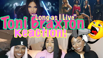 Toni Braxton - Long as I Live (Official Video) REACTION!!!!