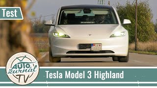 TESLA Model 3 Highland 2023 TEST: Tesla konečne našla ladiča podvozkov …