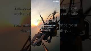 Flying over the coast of Pattaya at sunset, attached to basically a giant lawnmower engine!
