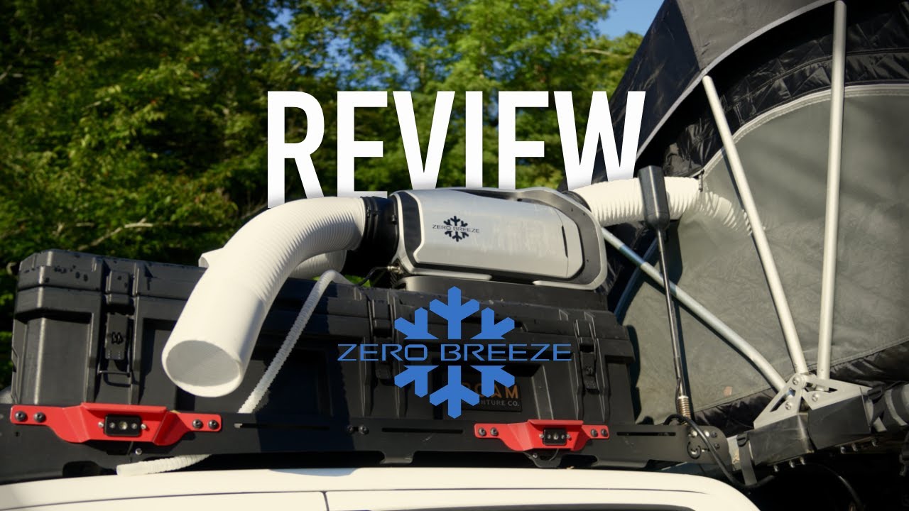Camping w/ The Zero Breeze Mark 2 Tent AC - Is It Worth It?