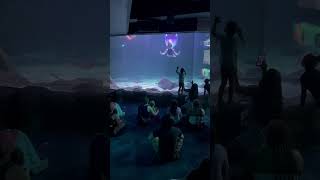 Mermaid show finale mermaid swimming with stingrays and sharks #aquarium #mermaid