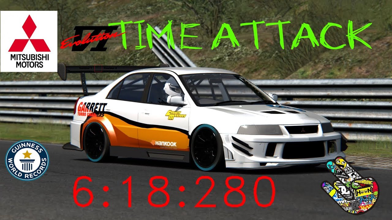 Assetto Corsa Mitsubishi Lancer EVO VI Nurburgring Nordschleife
