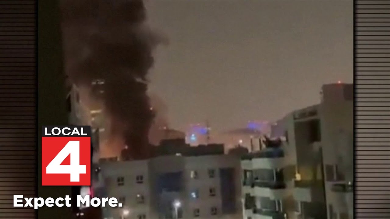 Families stranded in Dubai describe chaos after drone strike near consulate