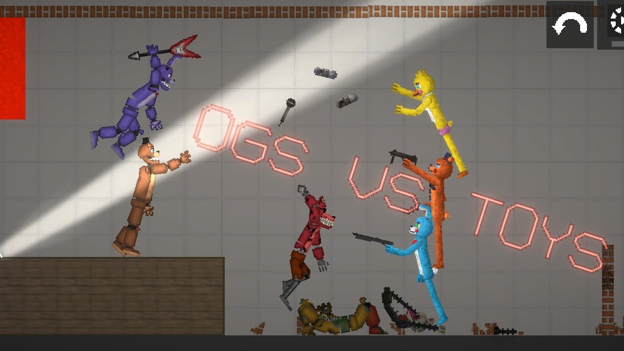 FNAF WAR: Ogs VS Toys, who will win?