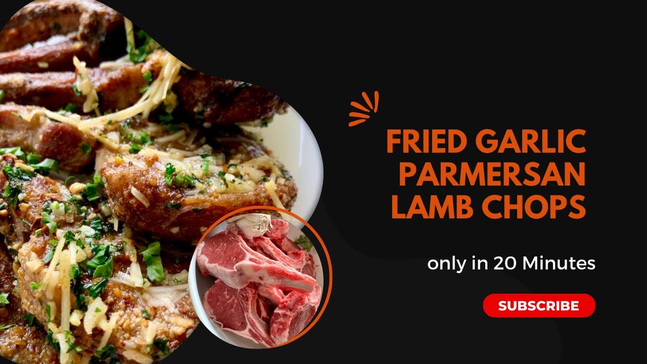 The Easiest Fried Garlic Parmesan lamb chops datenight recipe YouTube
