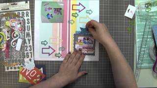 Process Video 142: Scrapbook Layout: Evolution of My Scrapping - National Scrapbook Day 2014, Hop