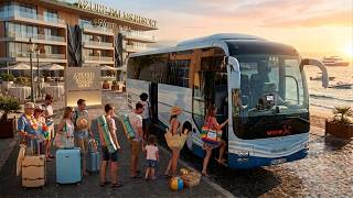 Tourist Bus Simulator - Luxury Resort Arrivals Route | Logitech G29 Gameplay screenshot 5