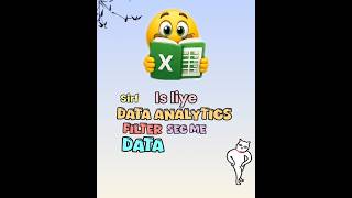 Excel FILTER Formula - 1000 Rows 1 Sec Me Chhanto | Job Tip Day 14