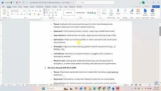 Differences between CBSEM, PLSSEM, and GSCA