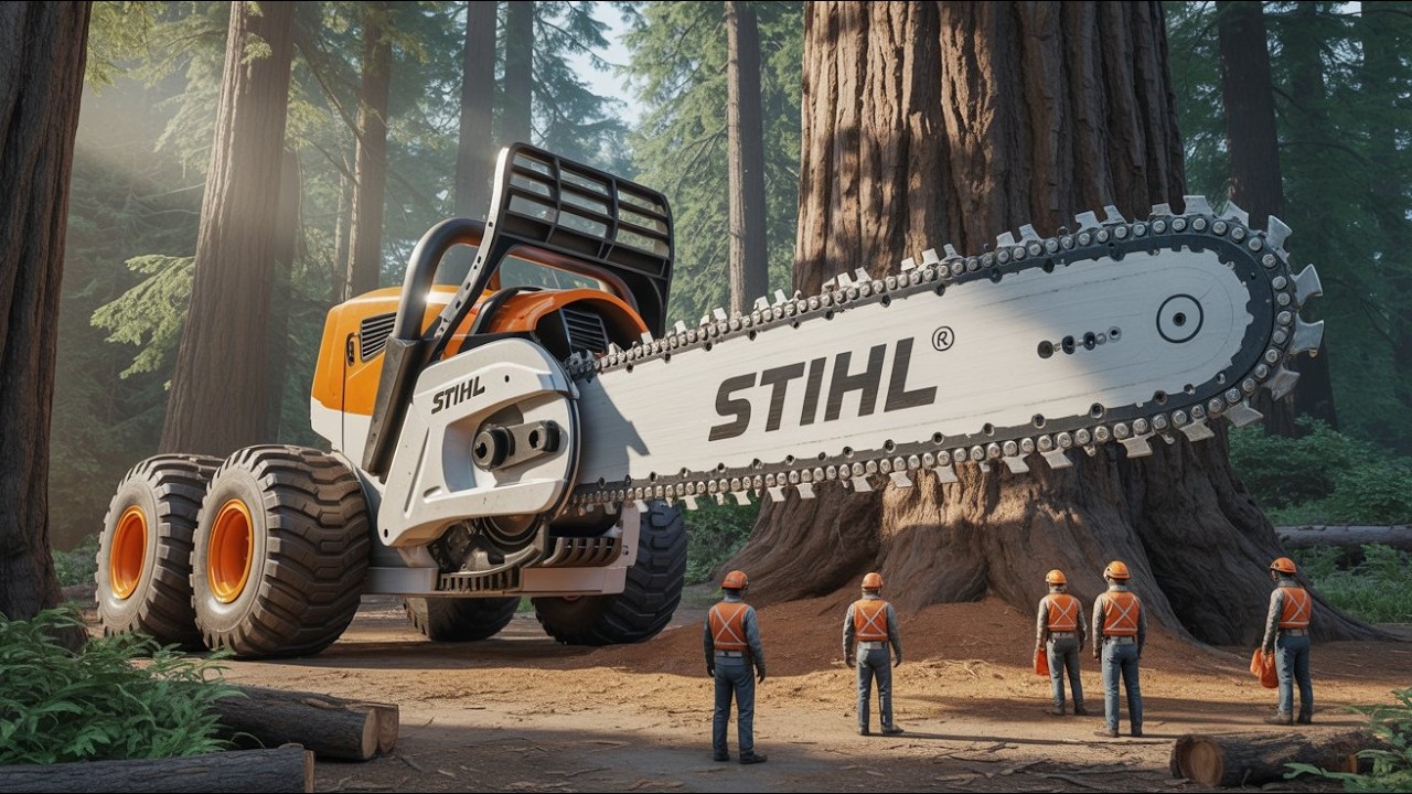 Die tödlichsten Holzfällermaschinen der Welt – Extremer Einsatz im Wald! 