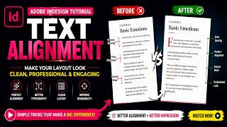 Professional Text Alignment & Layout Design Tutorial