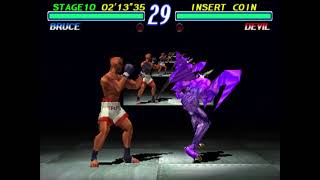 Tekken 2 - Bruce Irvin Arcade Mode Full Playthrough | Classic PS1 Gameplay