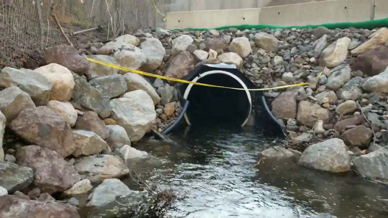 Unclogging New Lake Drain May 2020 YouTube