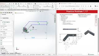 SOLIDWORKS PRACTICE PROBLEM LEVEL 1.17 CSWA