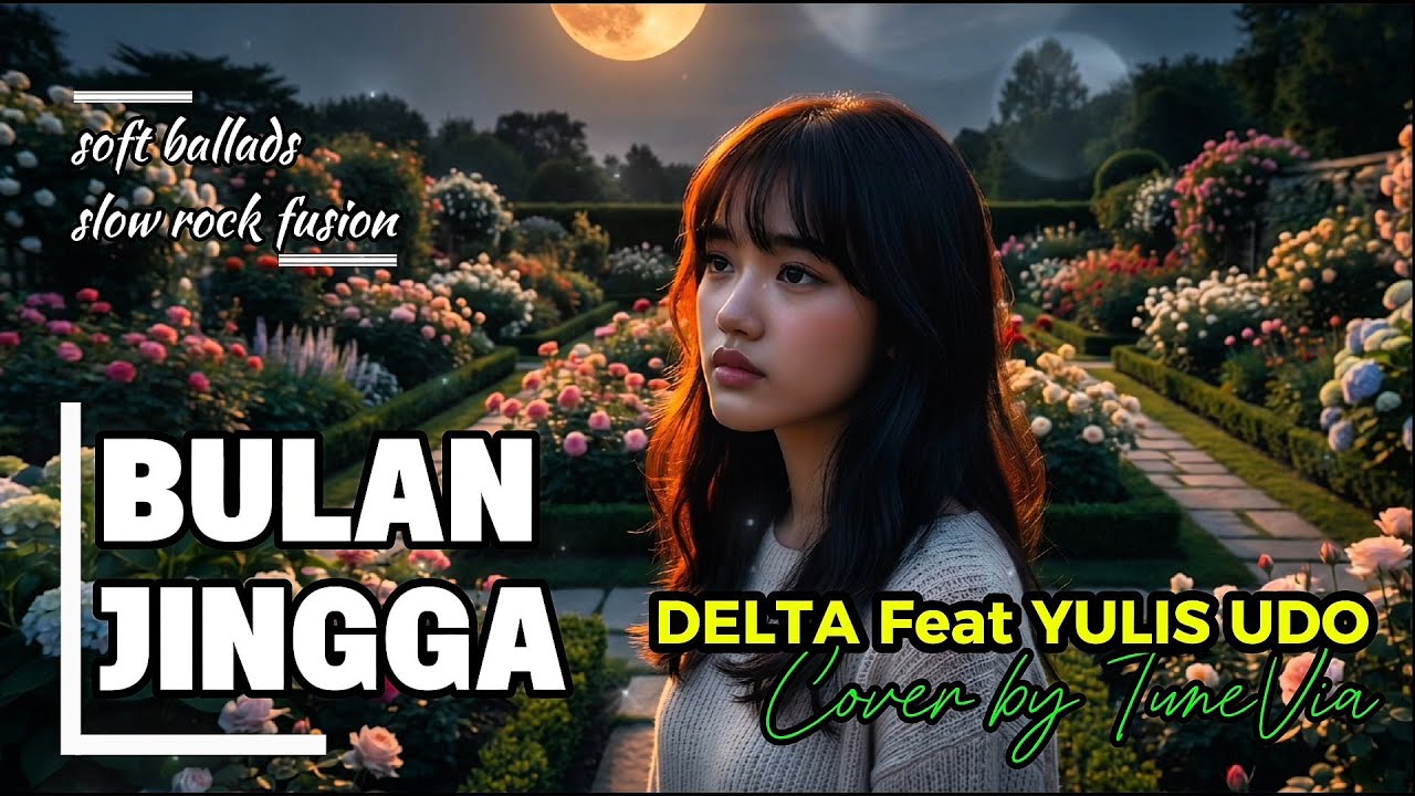 Bulan Jingga - Delta feat. Yulis Udo | Soft Ballads Slow Rock Fusion (Cover by TuneVia) 