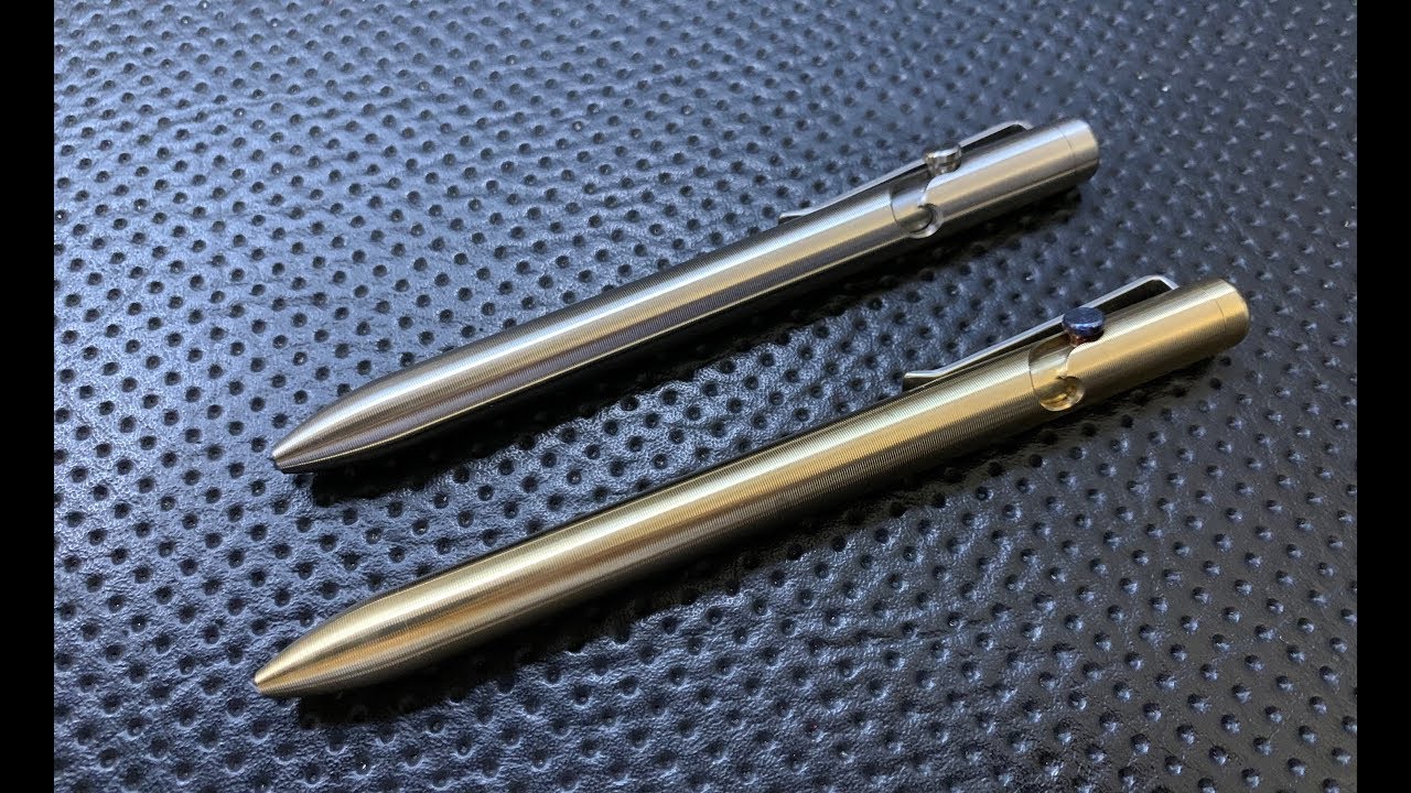 Tactile Turn Slim Bolt Action Pen