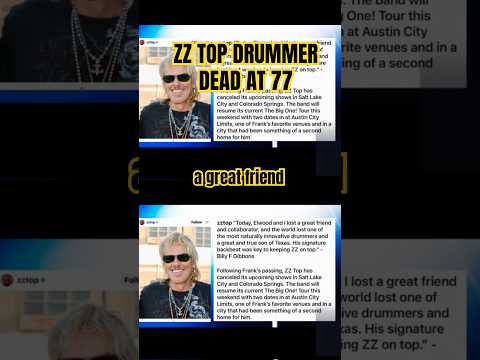 Video ZZ Top Frank Beard Drummer Dead at 77