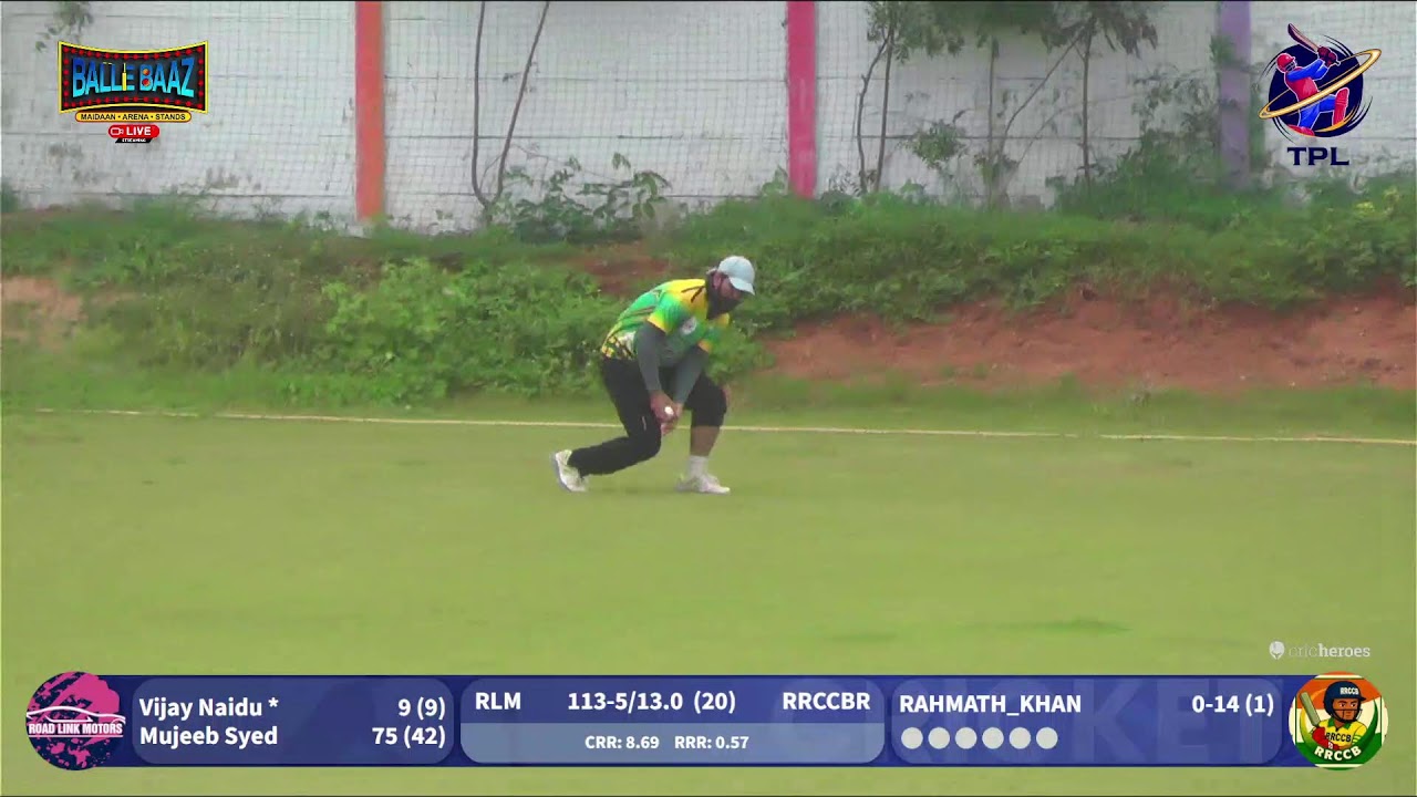 TPL Season 5 || Road Link Motors Vs Rescue Rangers Cricket Club || League Match 18700046